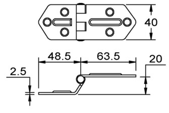 LUUKUNSARANA 40x112MM
