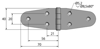 LUUKUNSARANA 40x140MM