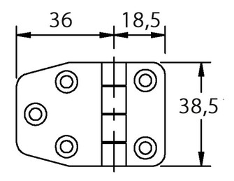 LUUKUNSARANA 54,5x38,5MM