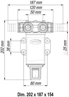 MARCO VP45-S SIIRTOPUMPPU 12V