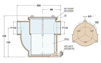 MERIVESISUODATIN 1 1/2