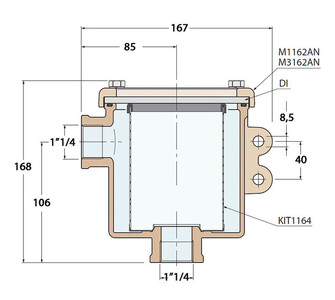 MERIVESISUODATIN 1 1/4
