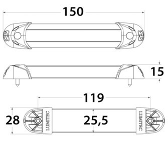 MINI RAIL2 LED VALOLISTA - SPECTRUM