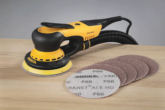 MIRKA DEROS II 5650 EPÄKESKOHIOMAKONE 125/150mm  5.0