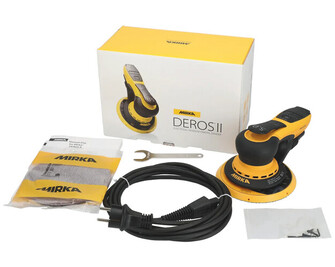 MIRKA DEROS II 650 EPÄKESKOHIOMAKONE 150MM 5.0