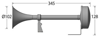 ÄÄNITORVI RST 12V