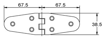 NOSTOSARANA 135x38,5MM