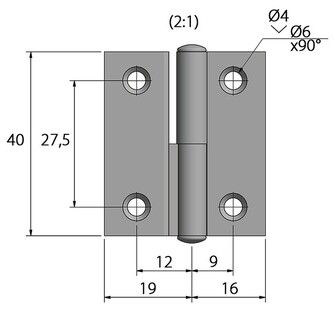 NOSTOSARANA 40x35mm MESSINKI OIKEA