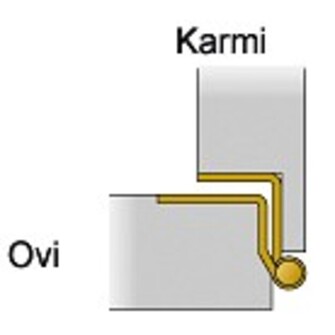 NOSTOSARANA 55x32MM, VASEN