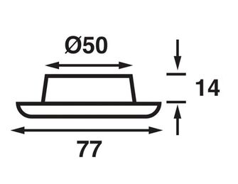 NOVA SMD LED-VALAISIN, VALKOINEN