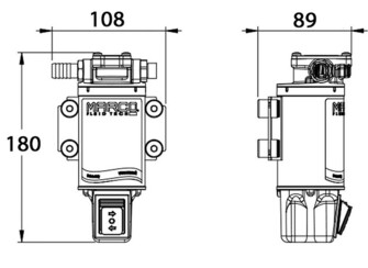 OCK1-R-ÖLJYNVAIHTOPUMPPU 12V