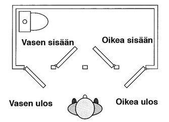 OVENLUKKO/VASEN ULOS