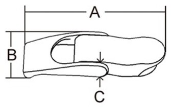 OVER CENTER LATCH 82x25x15MM