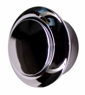 PAINONAPPI KAAPPIIN, KROMATTU 13MM