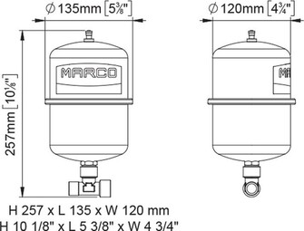 PAISUNTASÄILIÖ 2,0L