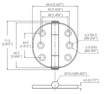 PERHOSSARANA 66,2x66,6MM