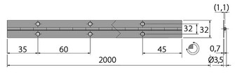 PIANOSARANA 32MMx2M
