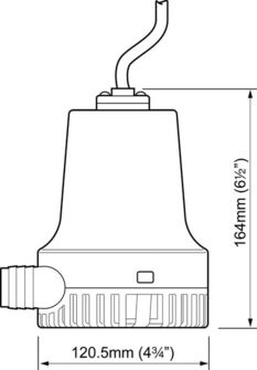 PILSSIPUMPPU ORCA 2000, 12V