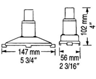 POHJASIIVILÄ+TAKAISKUVENTTIILI