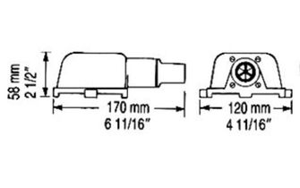 POHJASIIVILÄ+TAKAISKUVENTTIILI