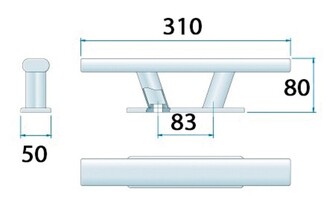 POLLARI AISI316 310 MM