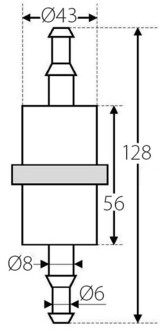 POLTTOAINEENSUODATIN DIESELILLE 3500CC