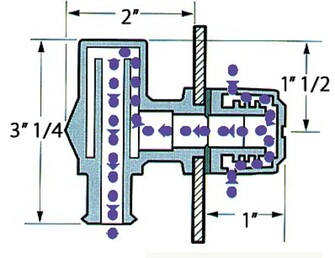 POLTTOAINESÄILIÖN VENTTIILI
