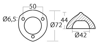 POTKURIANODI MAX PROP MX-2, 72mm