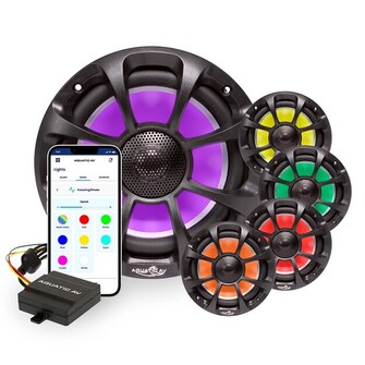 PRO SPORT 6.5” RGB KAIUTIN MUSTA 120W