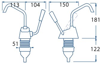 PUMPPU KÄSIKÄYTTÖINEN FLIPPER