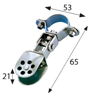 PYLPYRÄ KIINNIKKEELLÄ, TAITTUVA 25MM