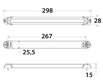 RAIL2-VALOLISTA 300MM SPECTRUM