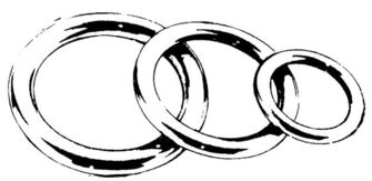 RENGAS 3X25MM, RST AISI316