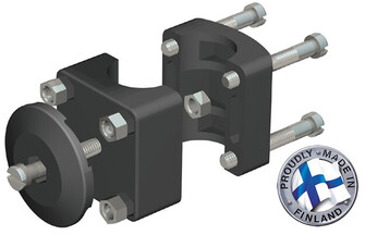 SÄÄDETTÄVÄ KAIDEKIINNIKE 25mm