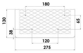 SÄILYTYSLOKERO KUMIVERKOLLA, VALKOINEN