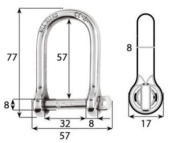SAKKELI, D-MALLI LEVEÄ 8mm