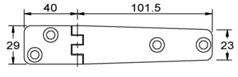 SARANA 141,5x23/29MM TPC