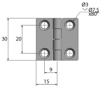 SARANA 30x30MM