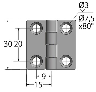 SARANA 30x30MM