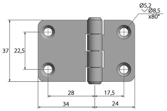 SARANA 37x58MM