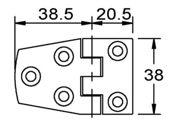 SARANA 38x59MM