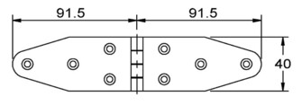 SARANA 40x183MM