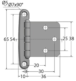 SARANA 46x38MM