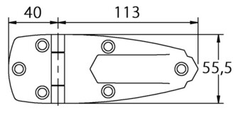 SARANA 55x153MM