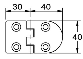 SARANA 70x40MM