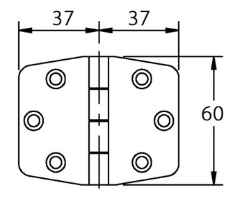 SARANA 74x60MM