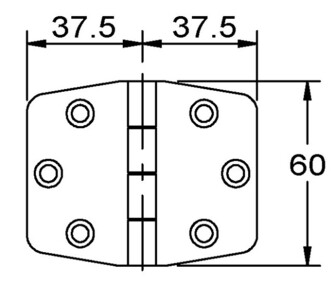 SARANA 75x60MM