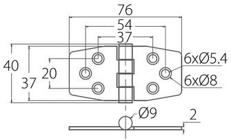 SARANA 76x37MM