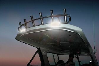 SEA HAWK LED KANSIVALO, MUSTA, HAJAVALO