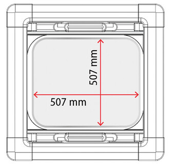SEASCREEN RULLA-/HYTTYSVERKKO KOKO60